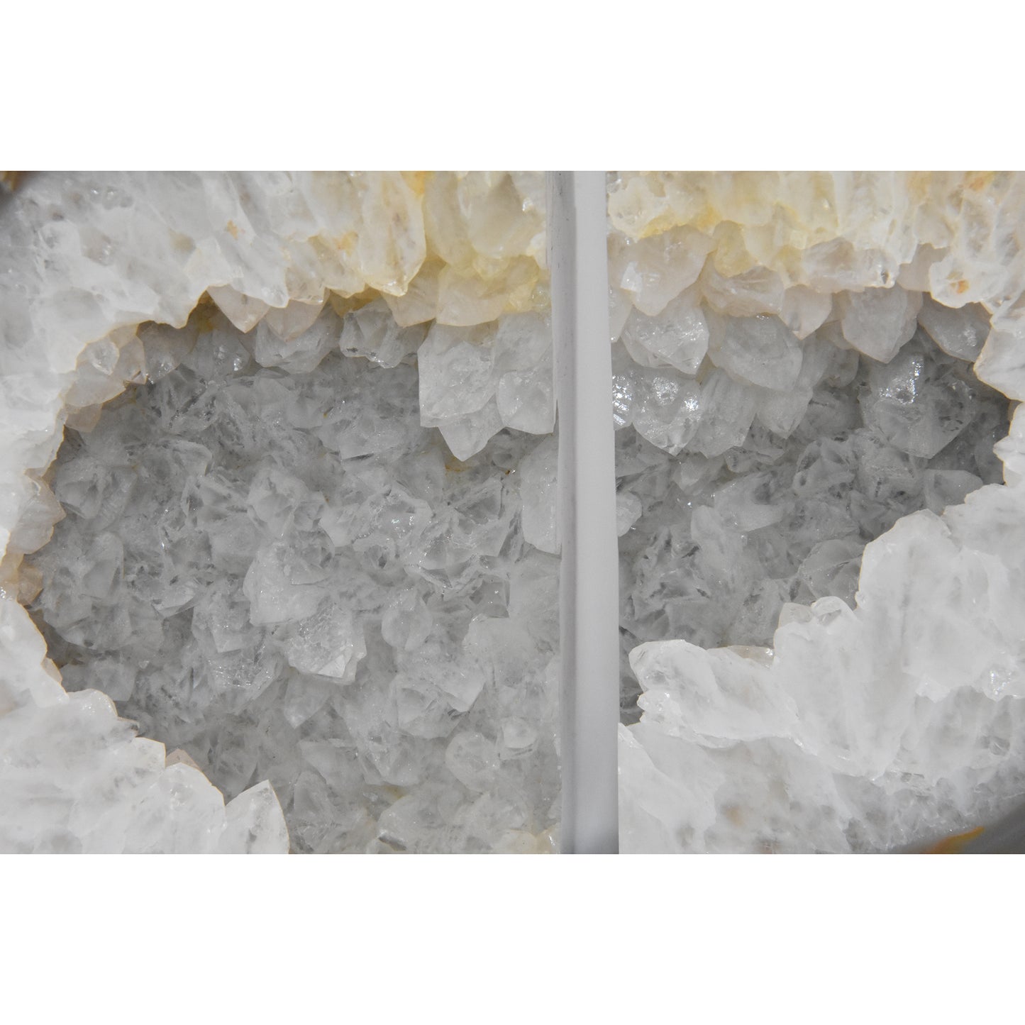 Agate Geode Center Natural Bookends