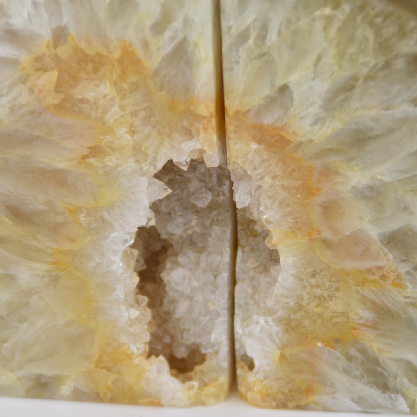 Agate Geode Center Bookend