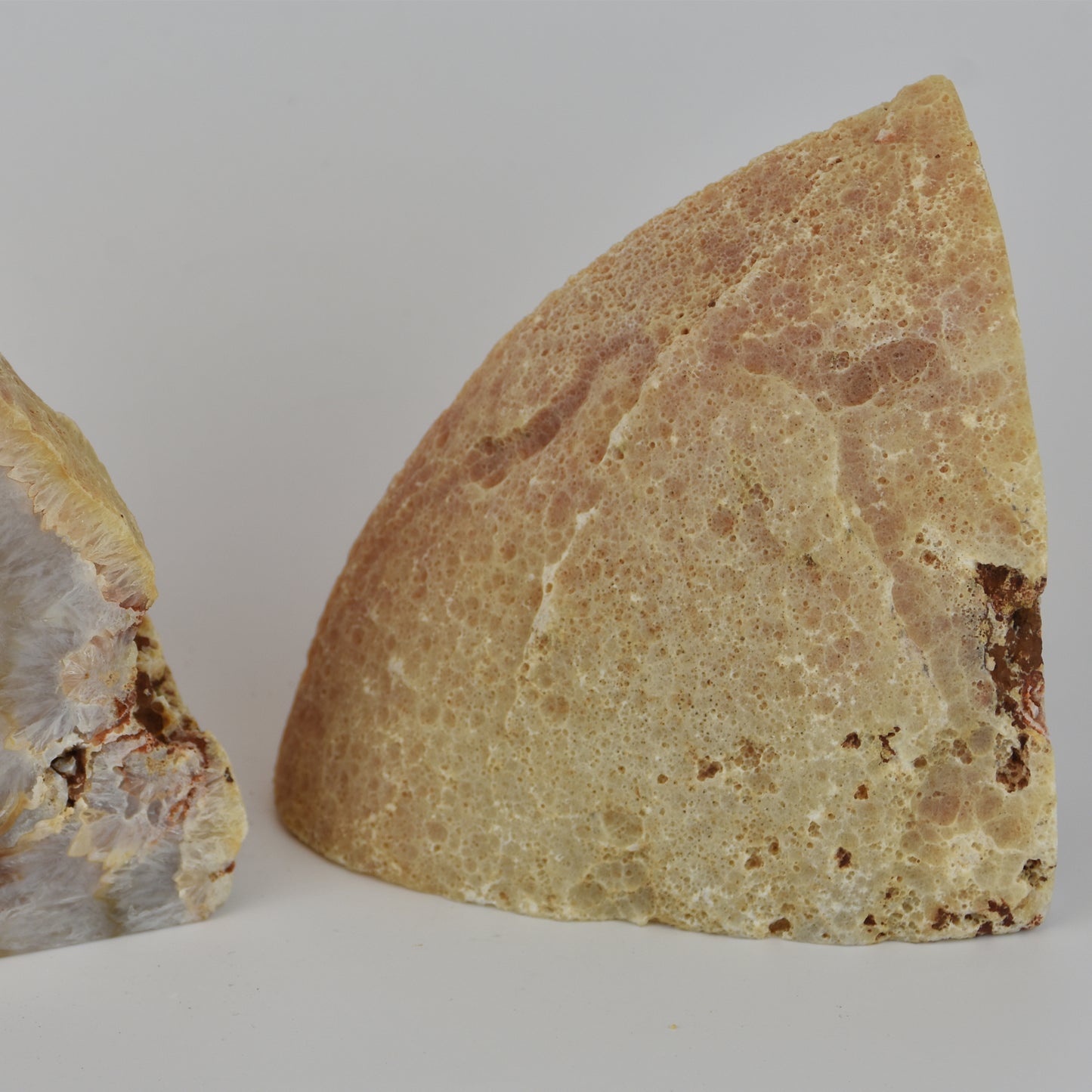 Agate Geode Center Bookends