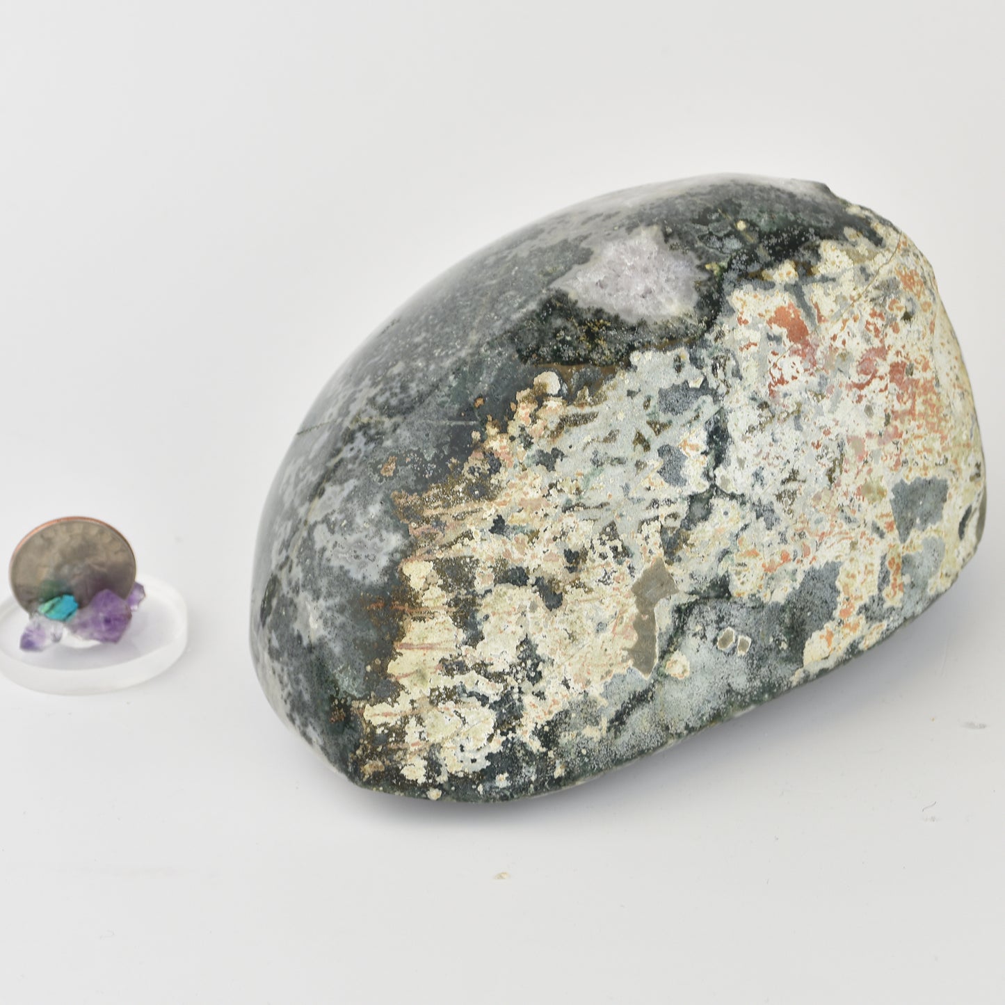 Amethyst Crystal Geode Dark Purple Uruguay