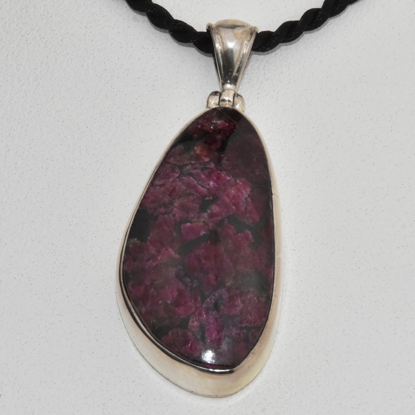 Eudialyte Sterling Silver Pendant