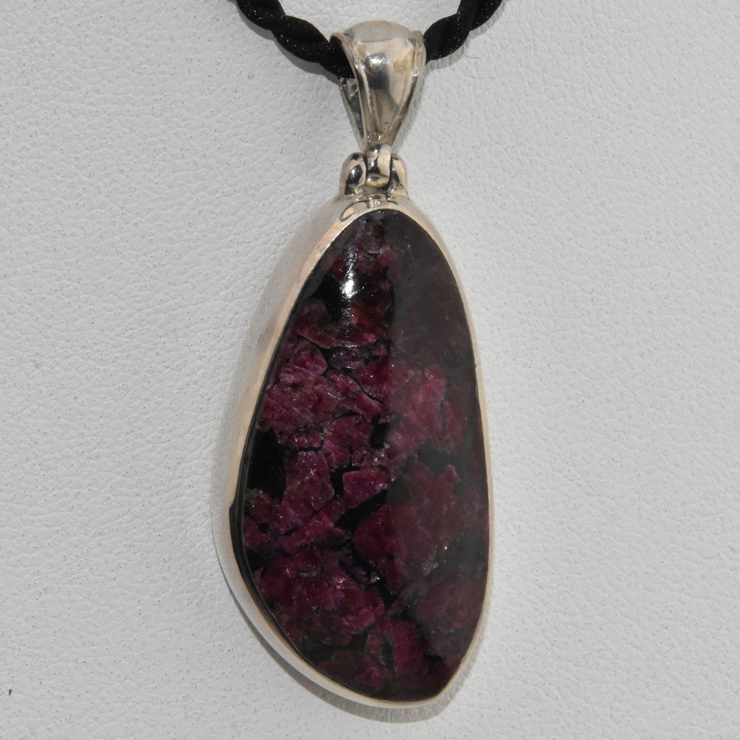Eudialyte Sterling Silver Pendant