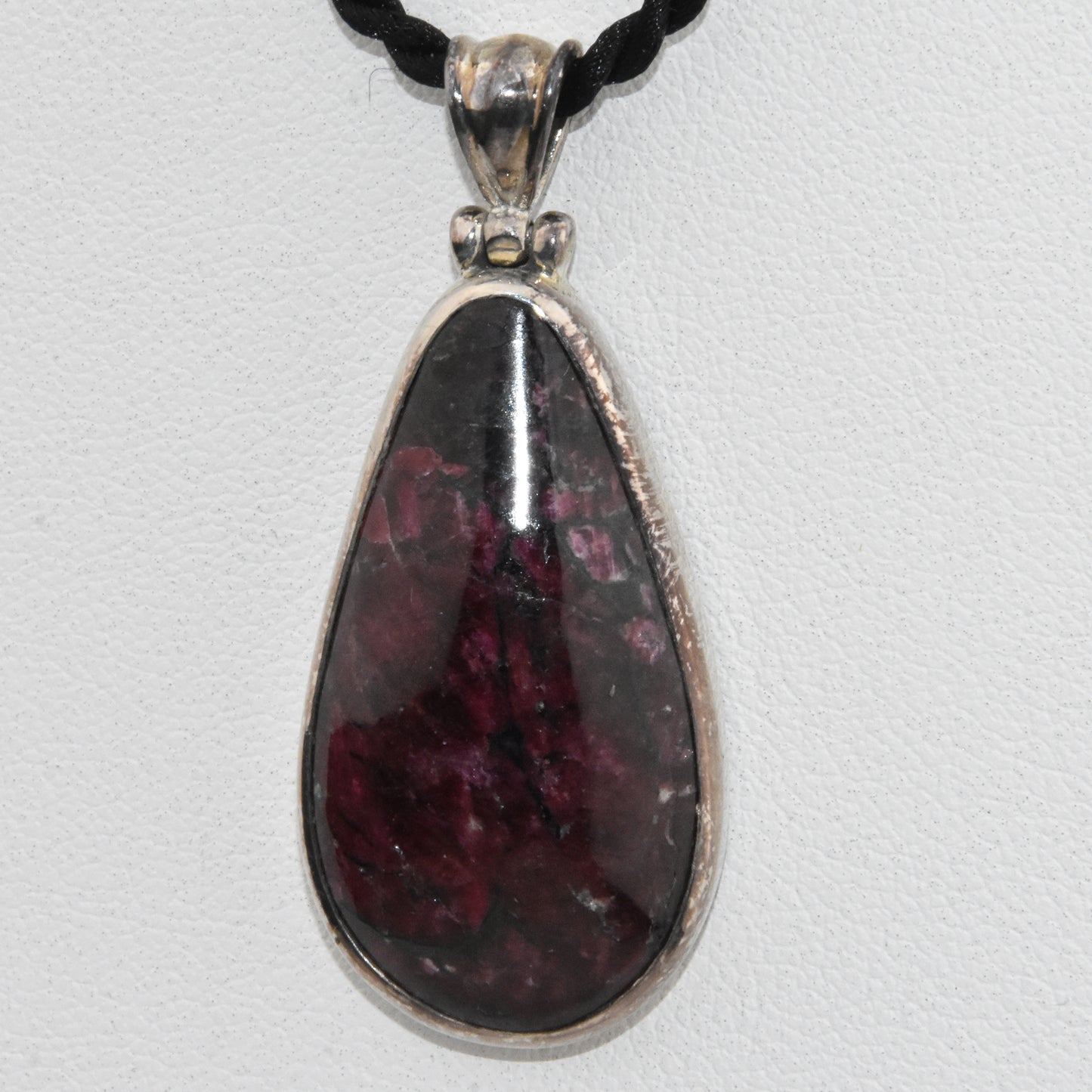 Eudialyte Sterling Silver Pendant