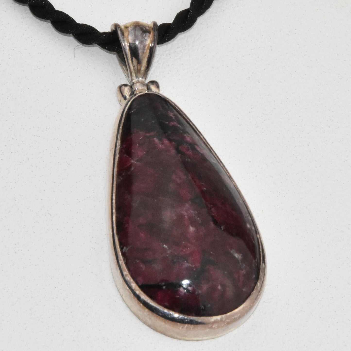 Eudialyte Sterling Silver Pendant
