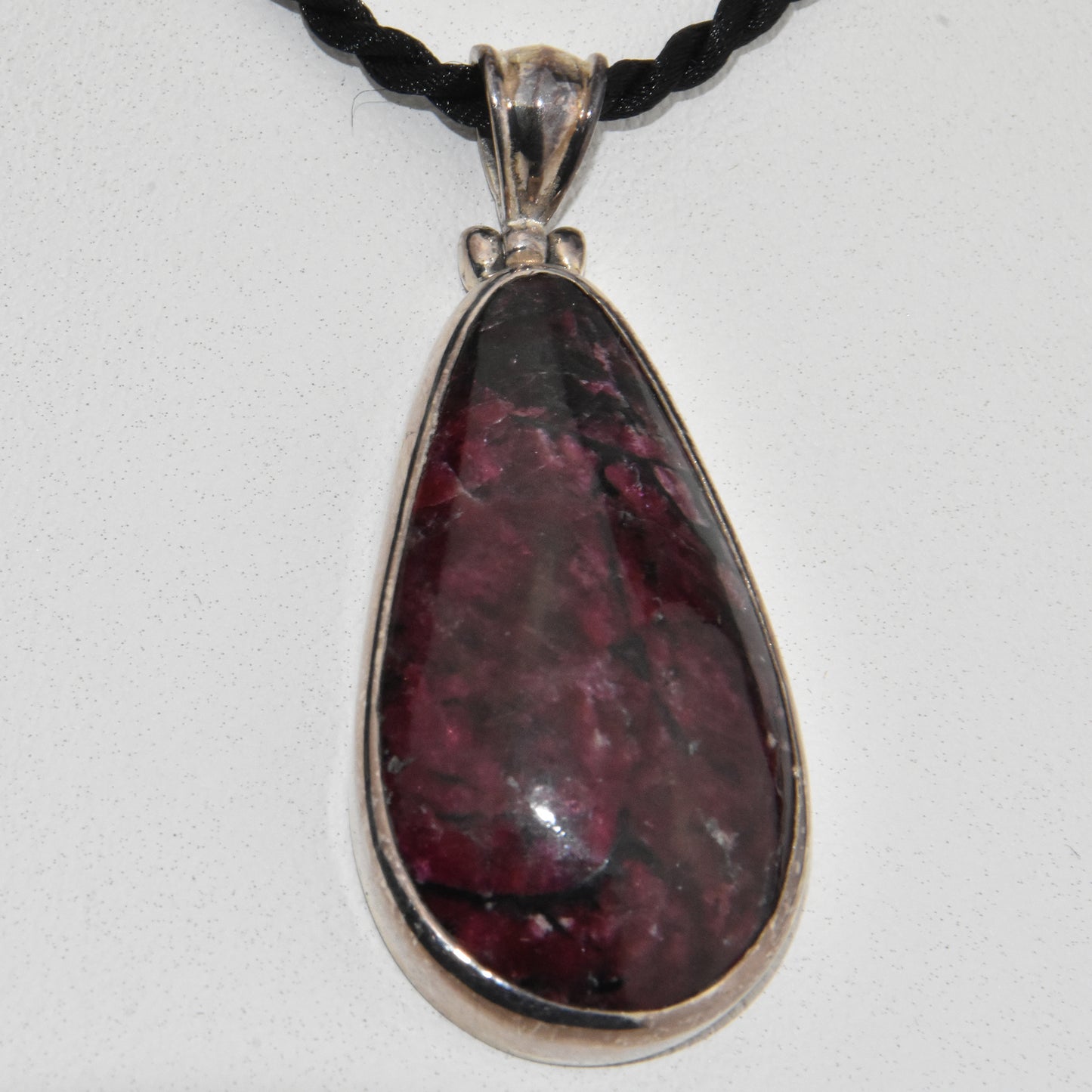 Eudialyte Sterling Silver Pendant