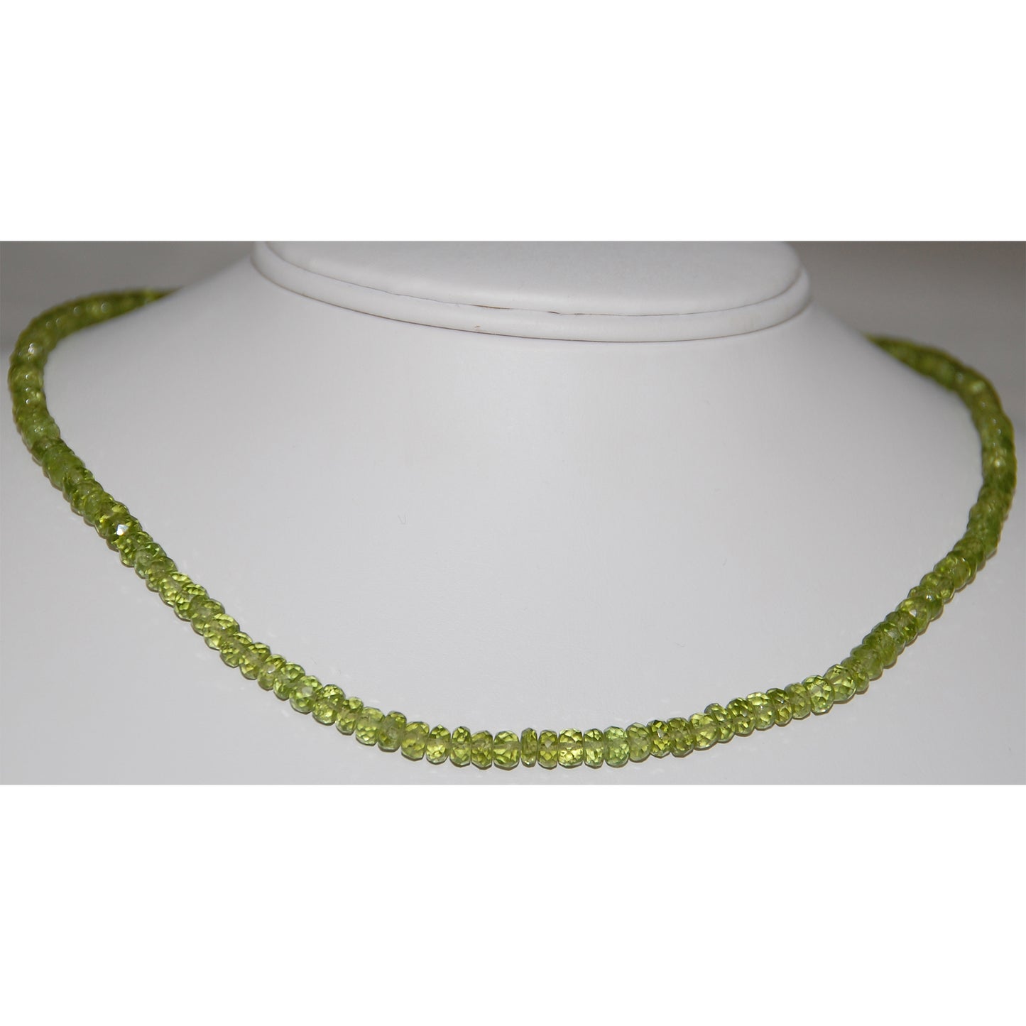 Peridot Beaded Necklace