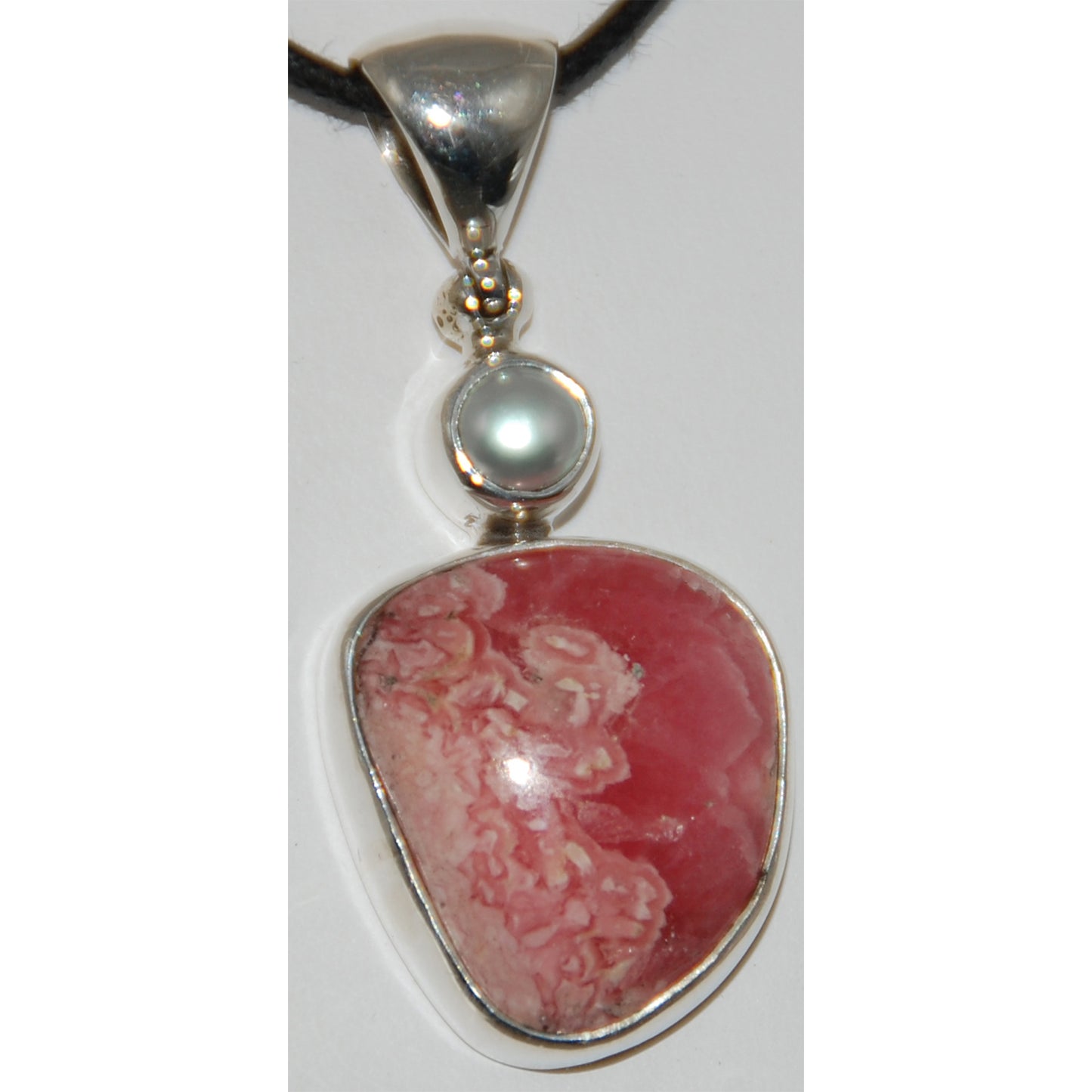 Rhodochrosite Pendant