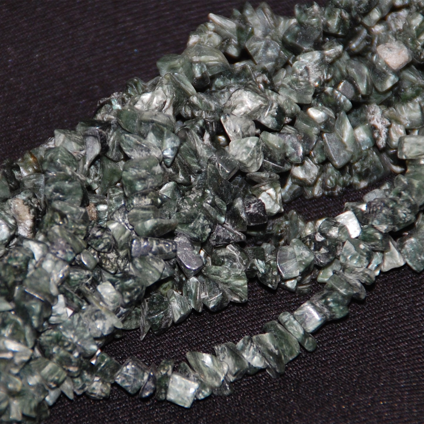 Seraphinite Chip Necklace