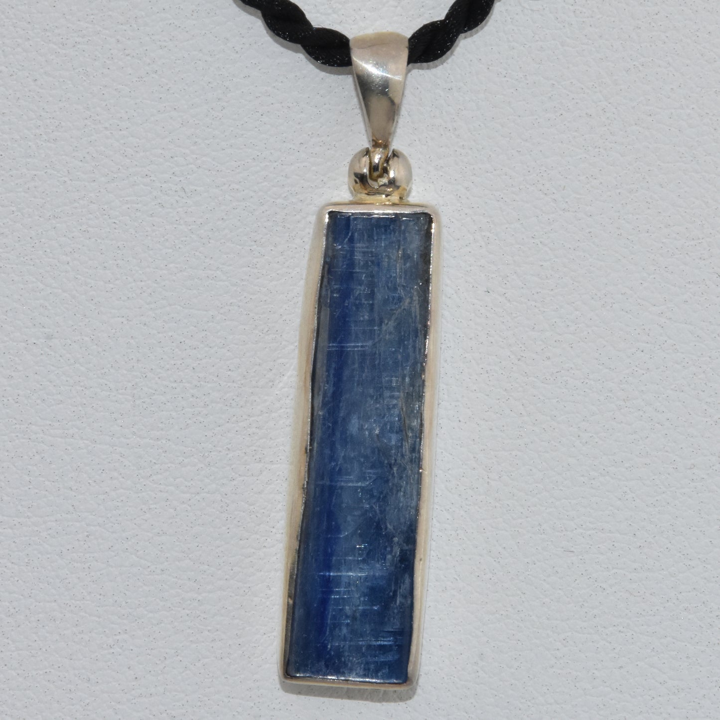 Kyanite Blade Sterling Silver Pendant