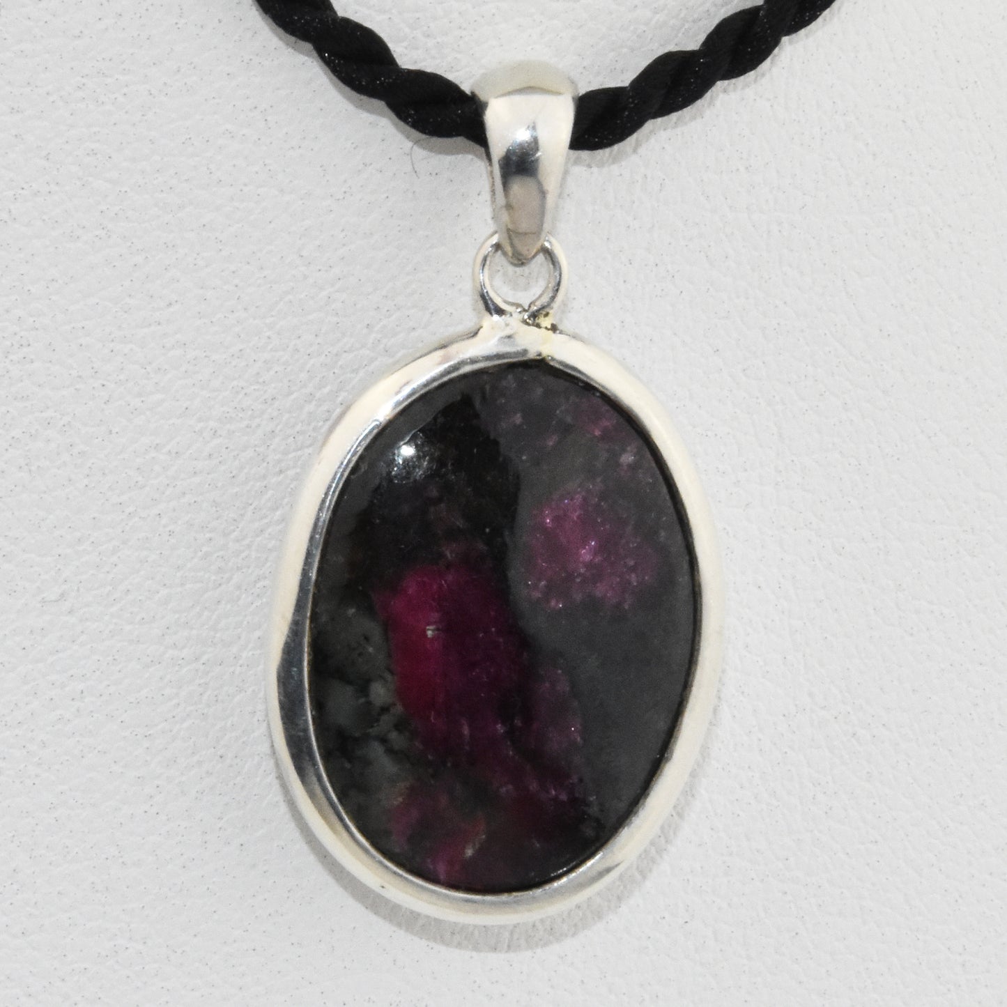 Eudialyte Sterling Silver Pendant