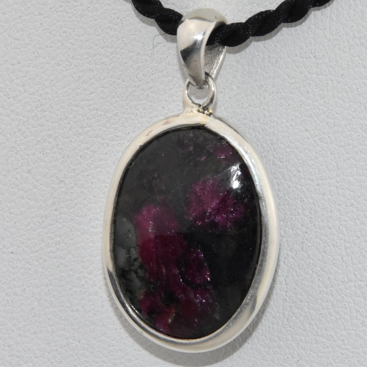 Eudialyte Sterling Silver Pendant