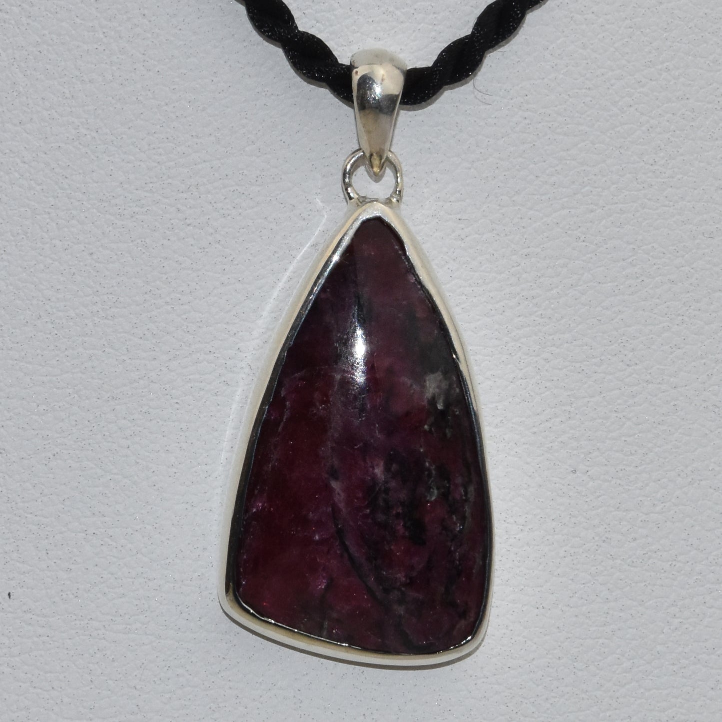 Eudialyte Sterling Silver Pendant