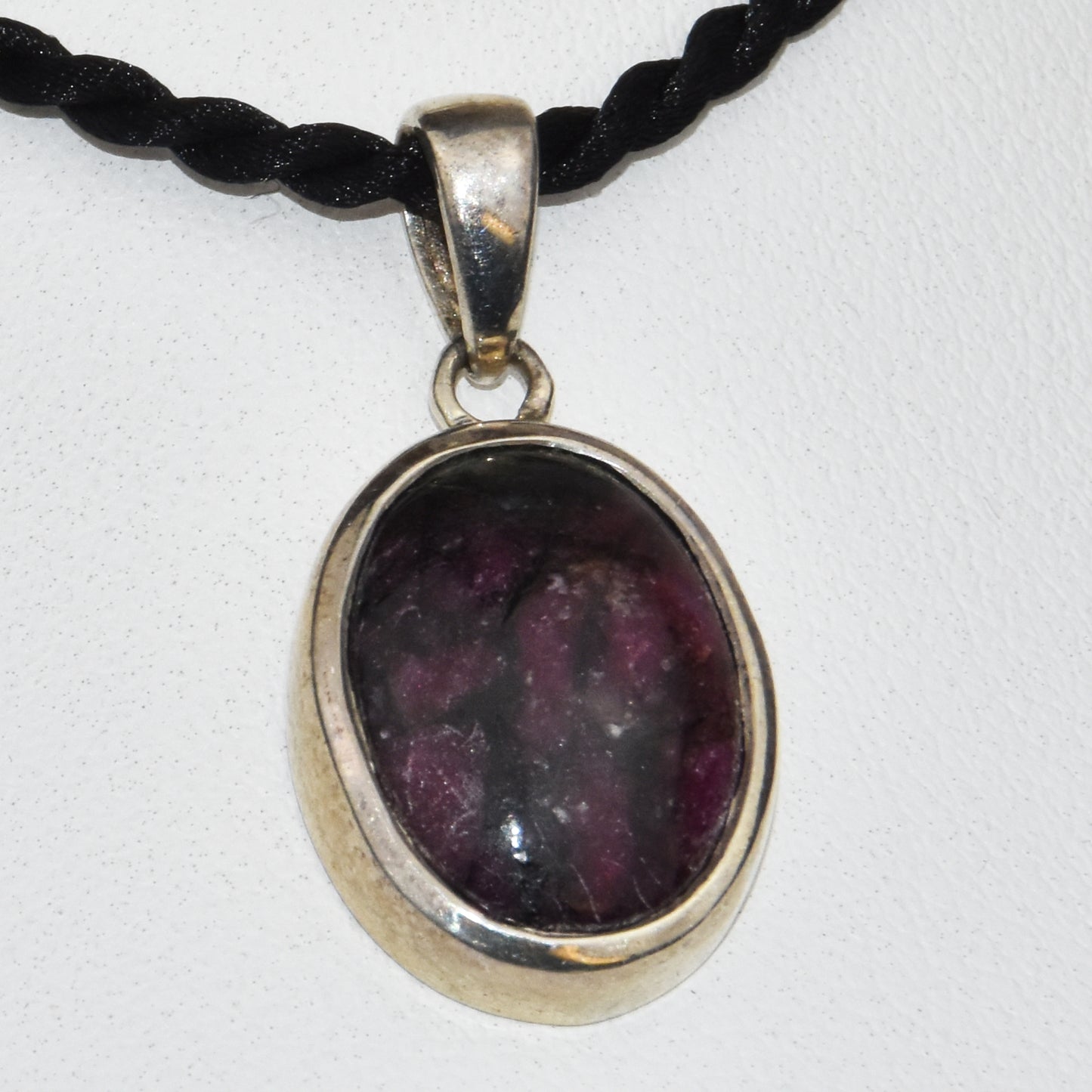 Eudialyte Sterling Silver Pendant