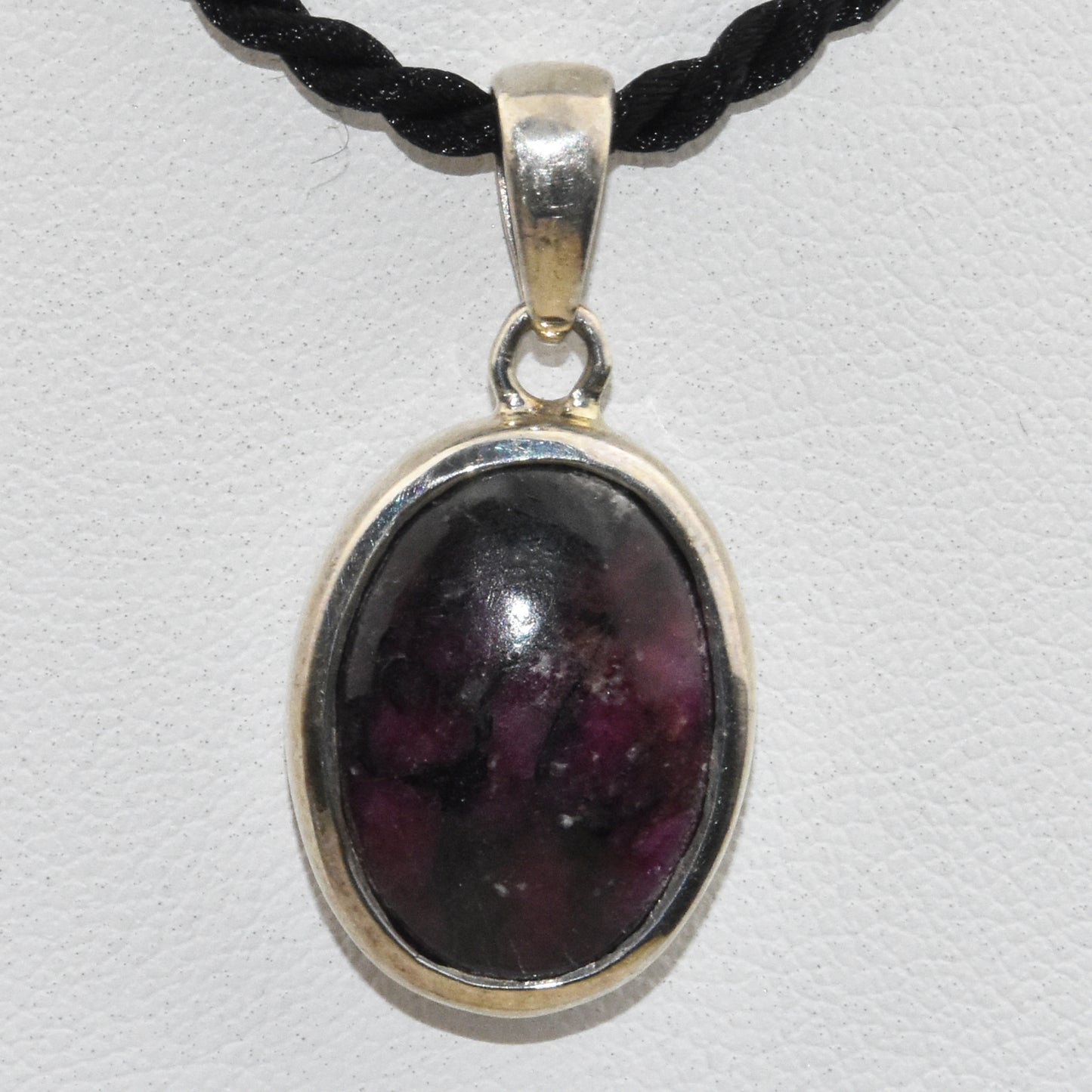 Eudialyte Sterling Silver Pendant