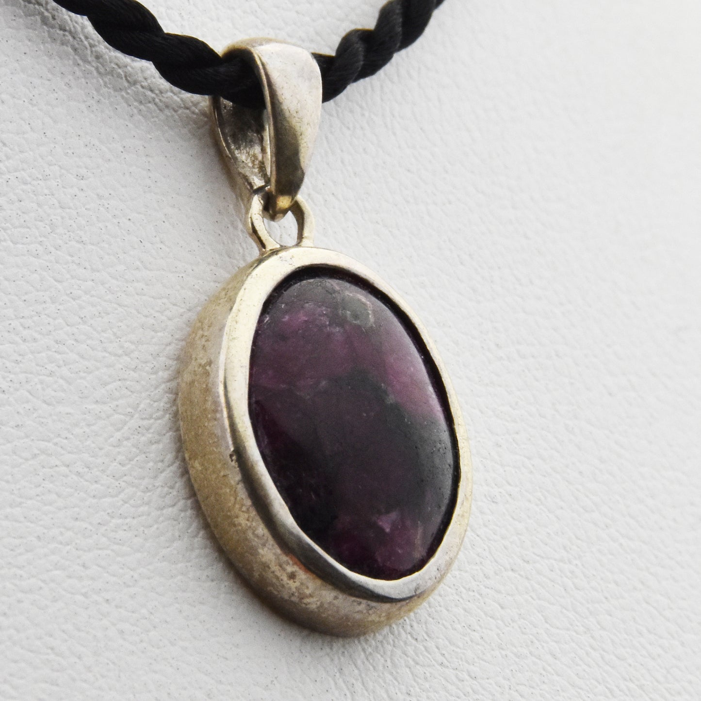 Eudialyte Sterling Silver Pendant