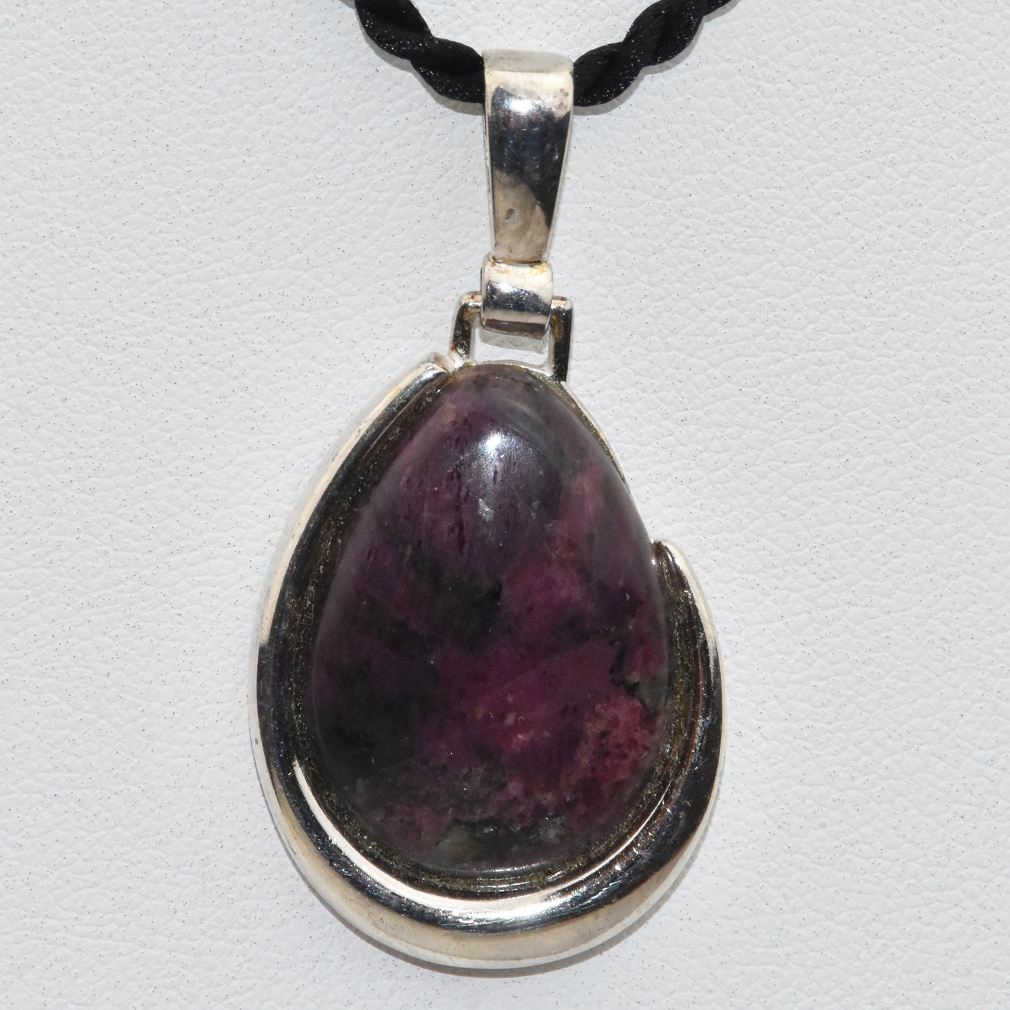 Eudialyte Sterling Silver Pendant