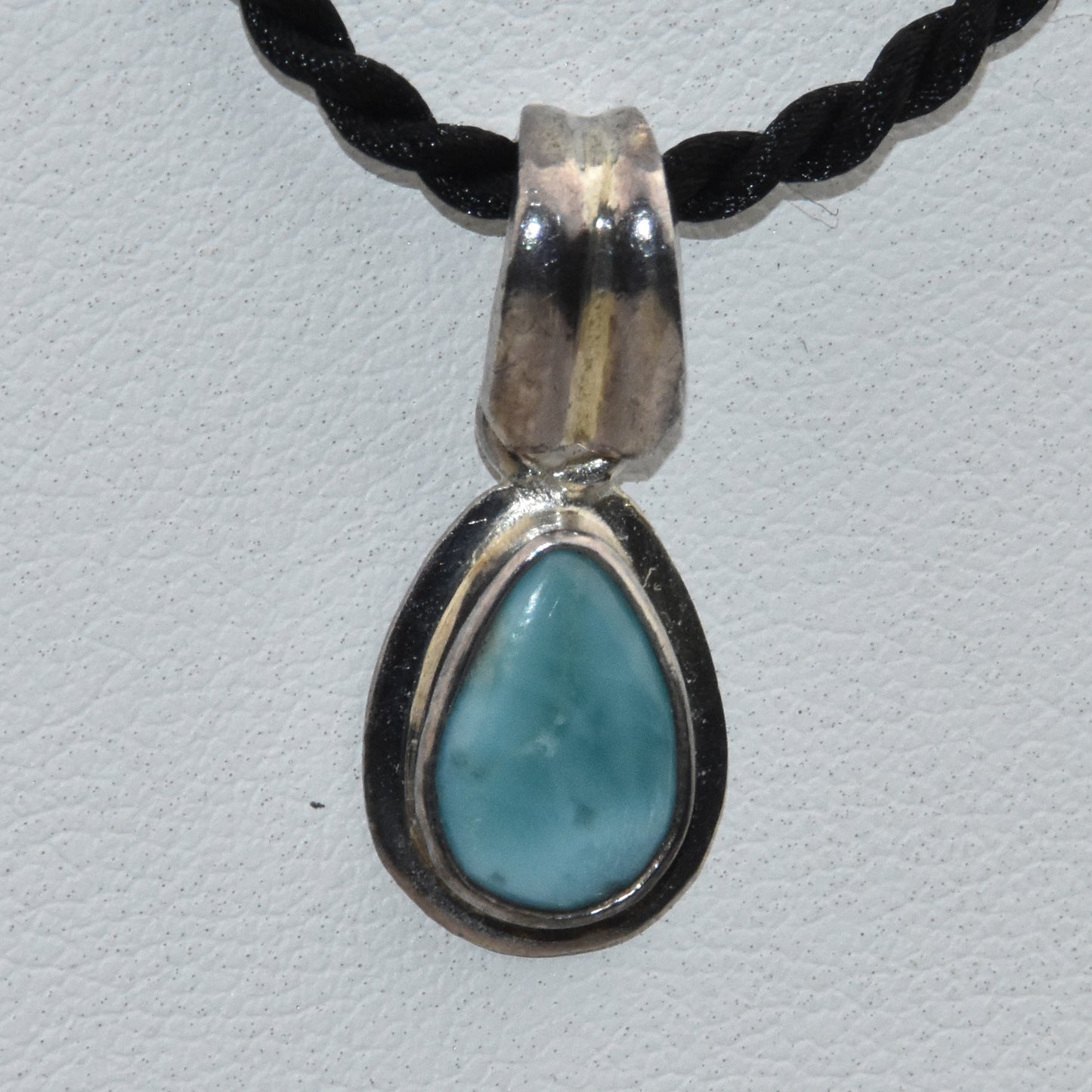 Larimar Sterling Silver Pendant