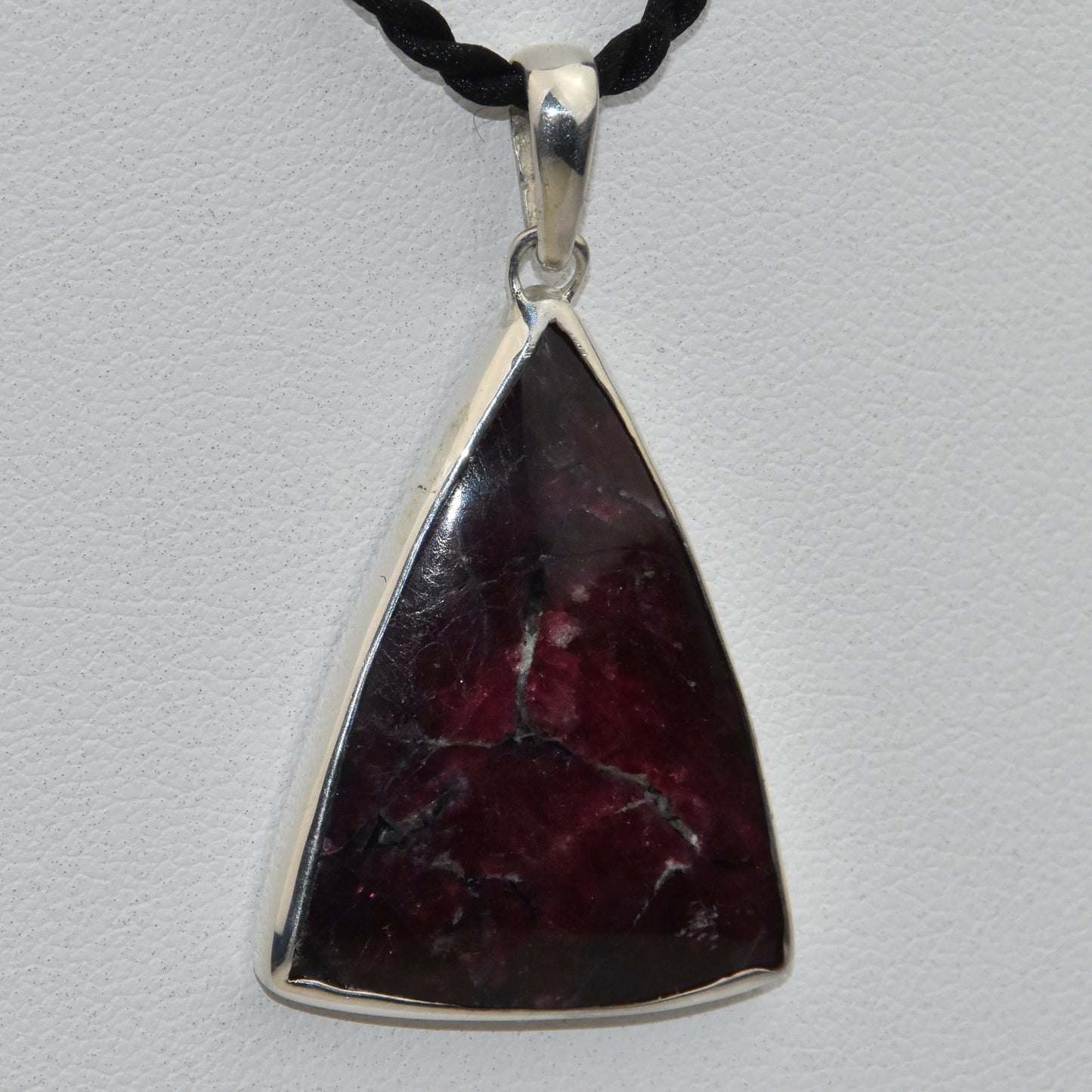 Eudialyte Sterling Silver Pendant