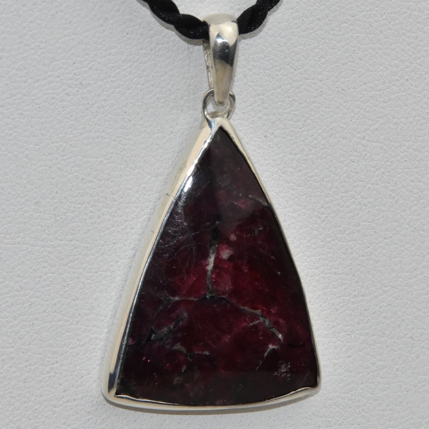 Eudialyte Sterling Silver Pendant