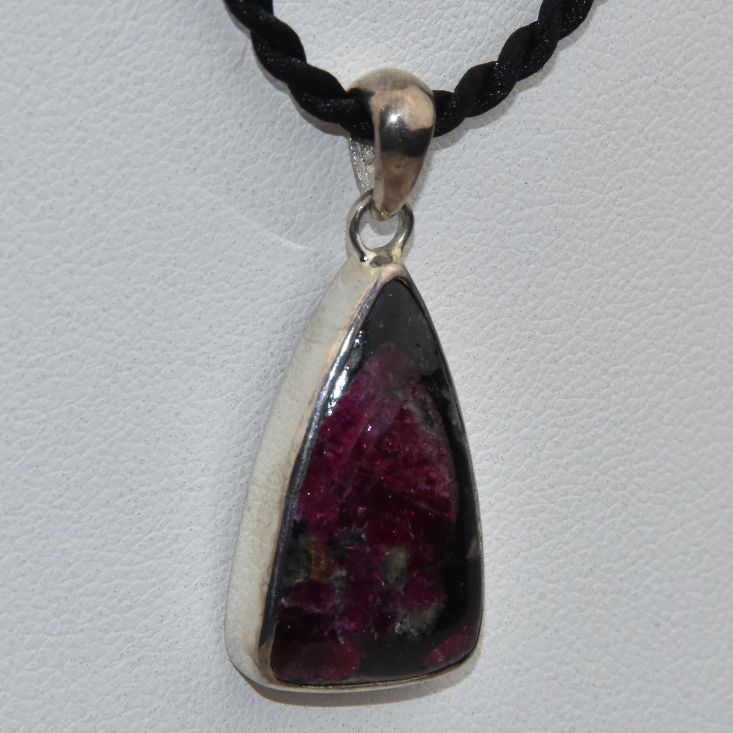 Eudialyte Sterling Silver Pendant