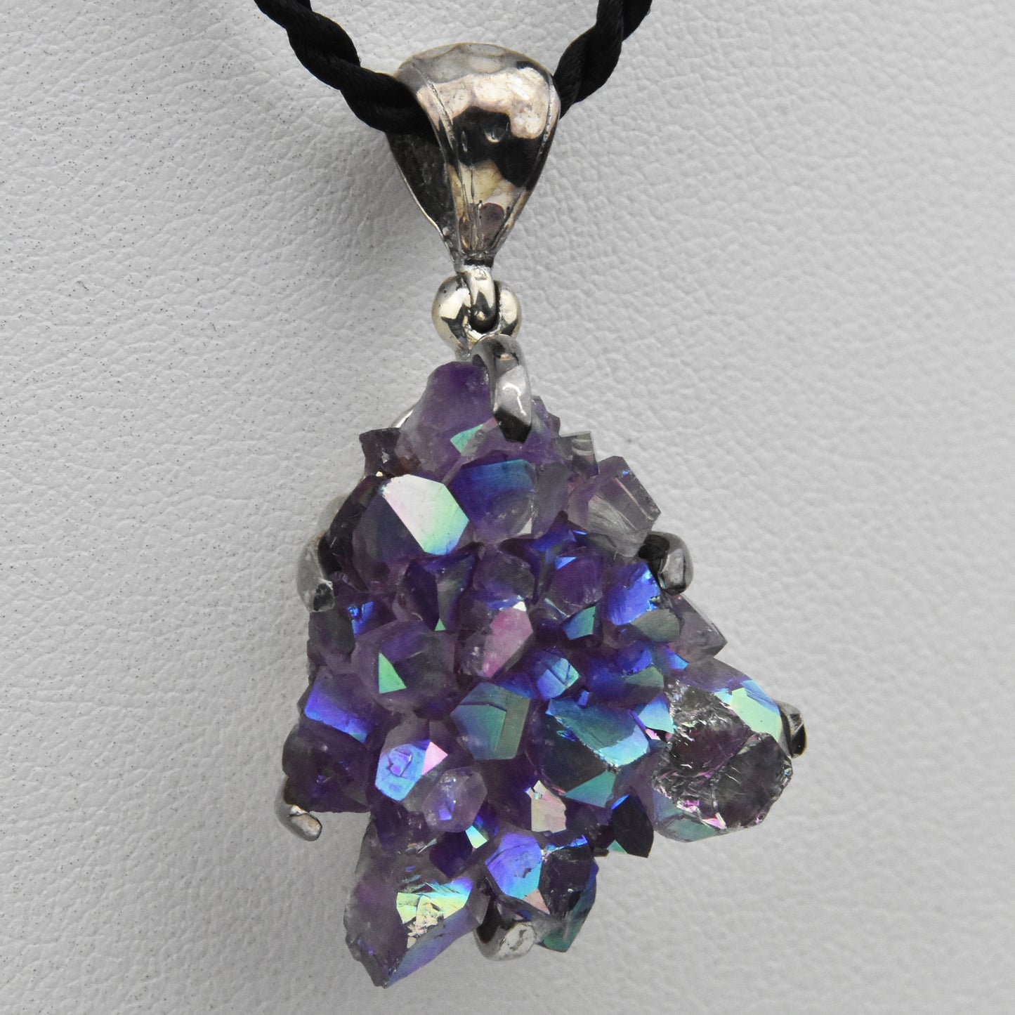 Aura Cluster Sterling Silver Pendant