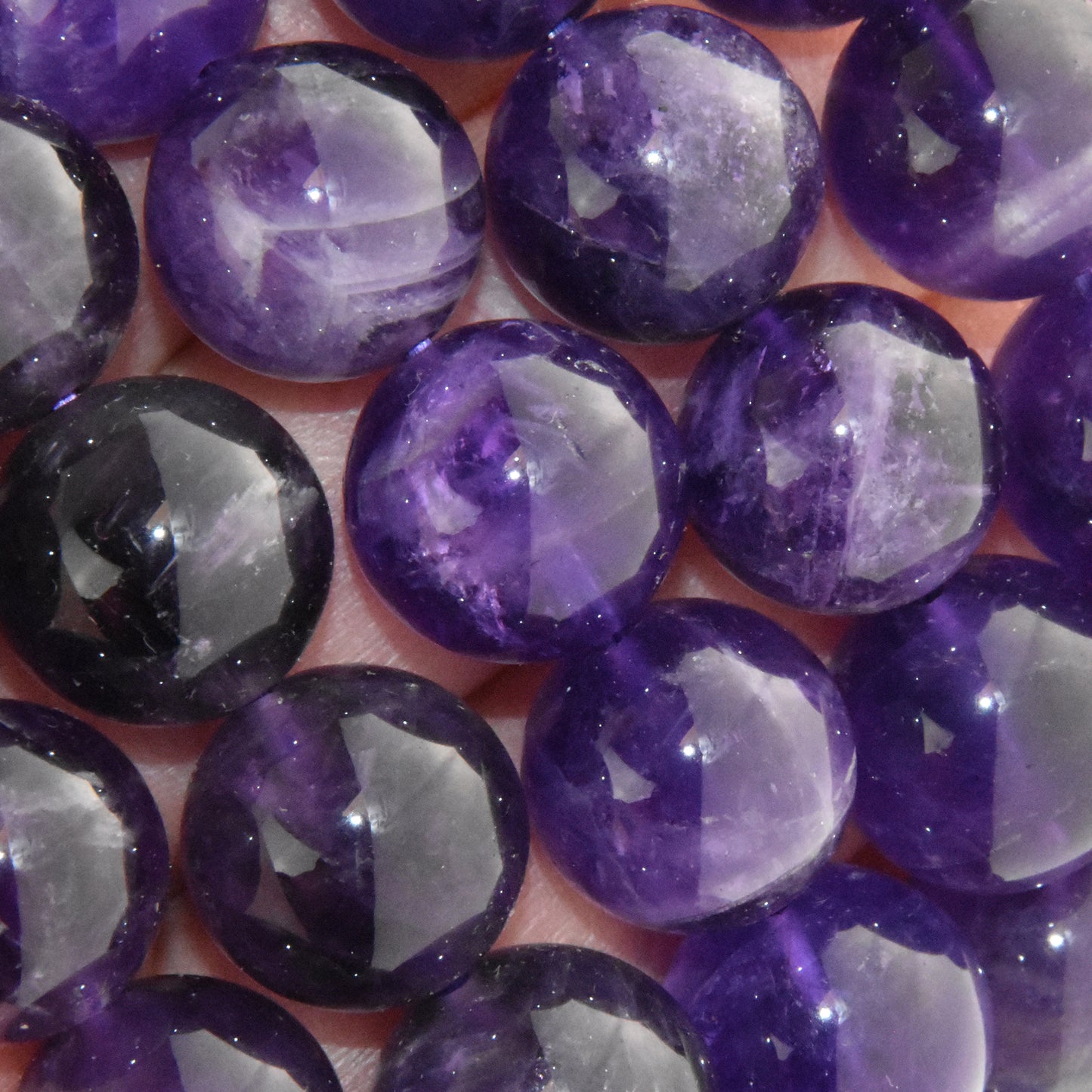 Amethyst Beaded Bracelet