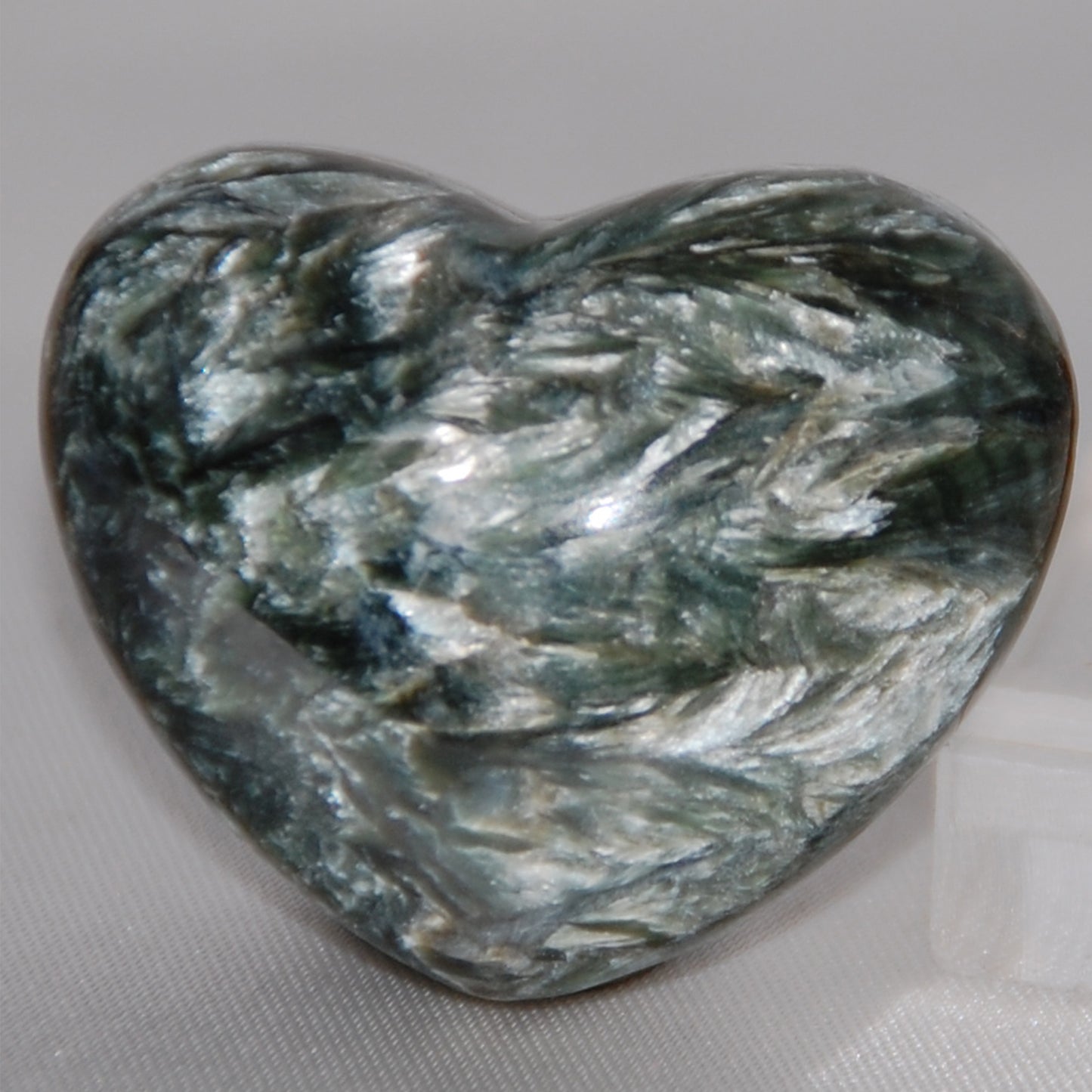Seraphinite Polished Heart