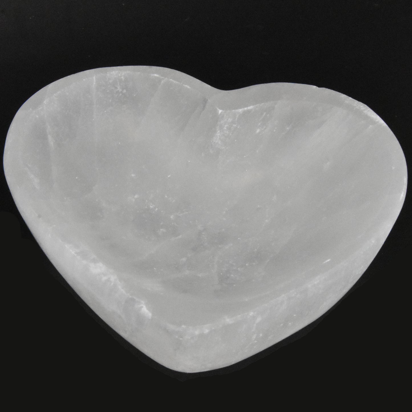 Selenite Heart Bowls