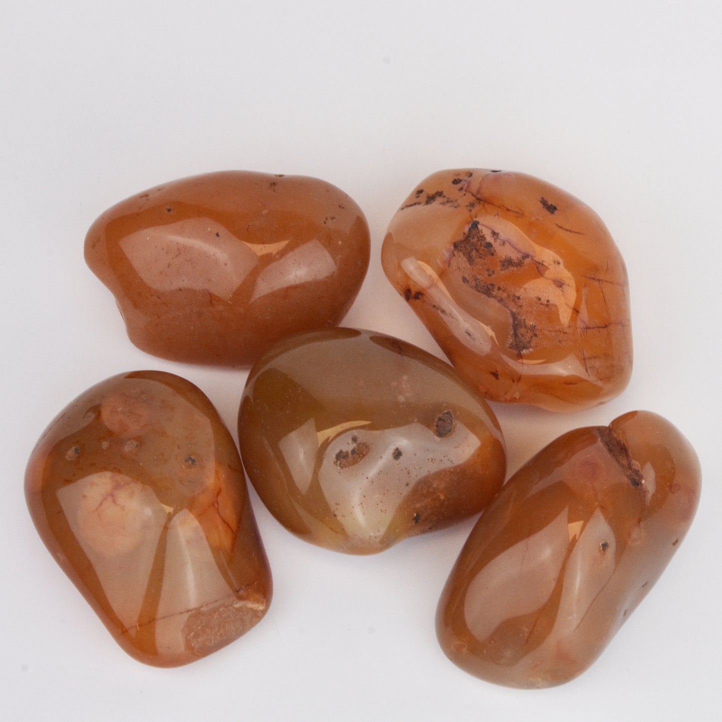 Carnelian Palm Stones