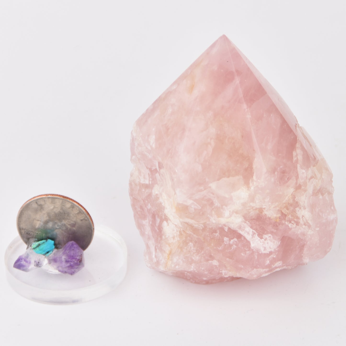 Rose Quartz Top Polished Point