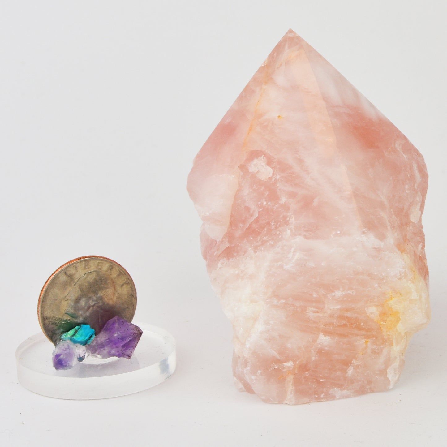 Rose Quartz Top Polished Point