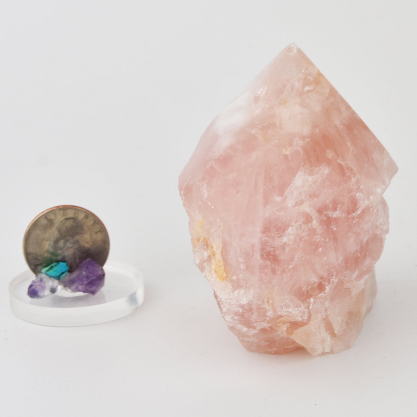 Rose Quartz Top Polished Point