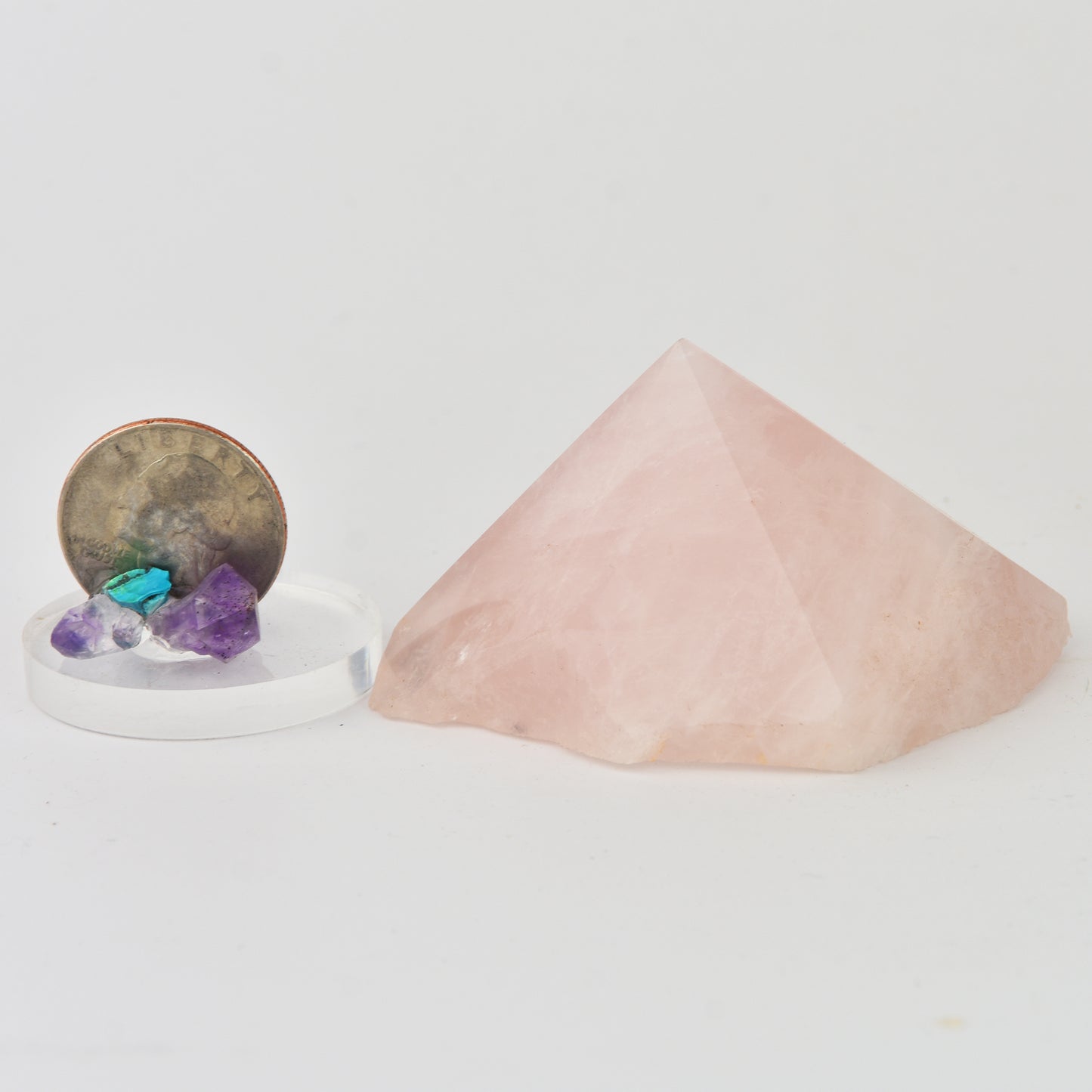 Rose Quartz Top Polished Point