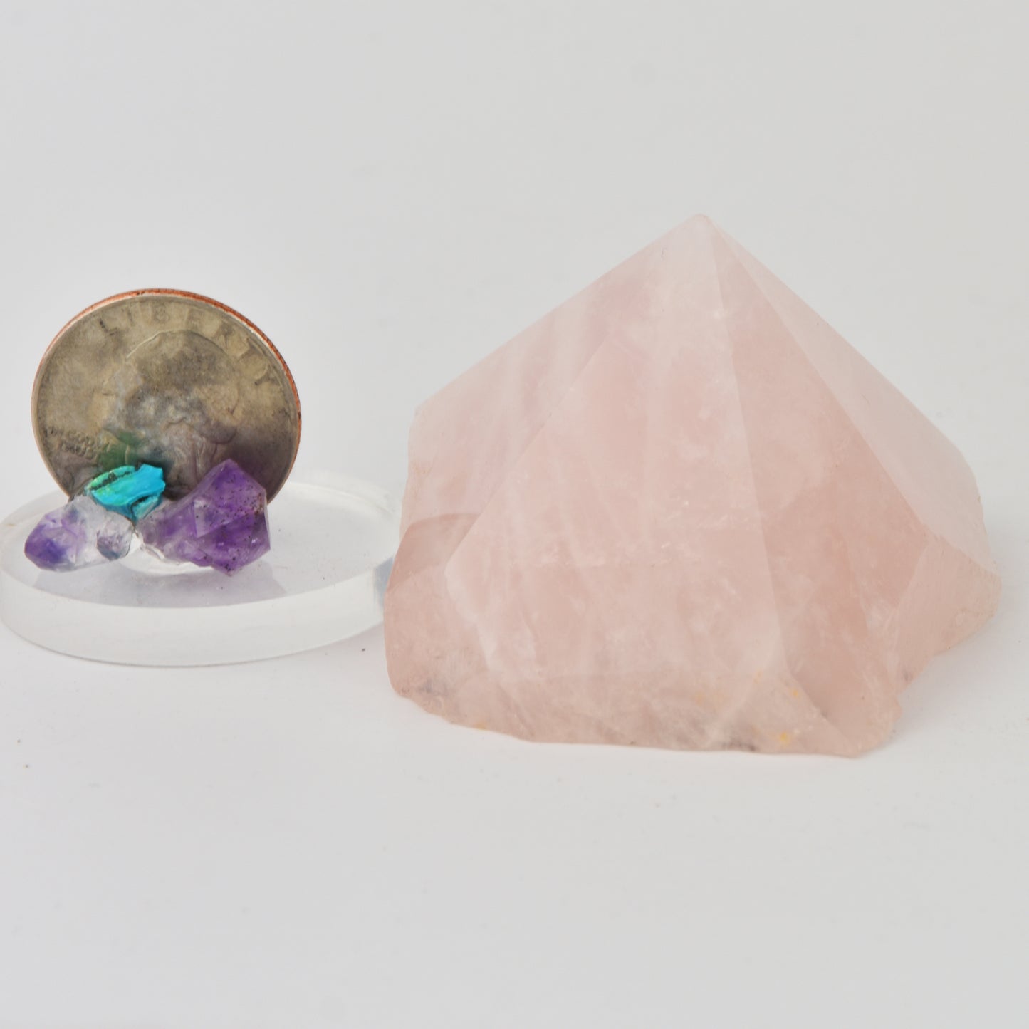 Rose Quartz Top Polished Point
