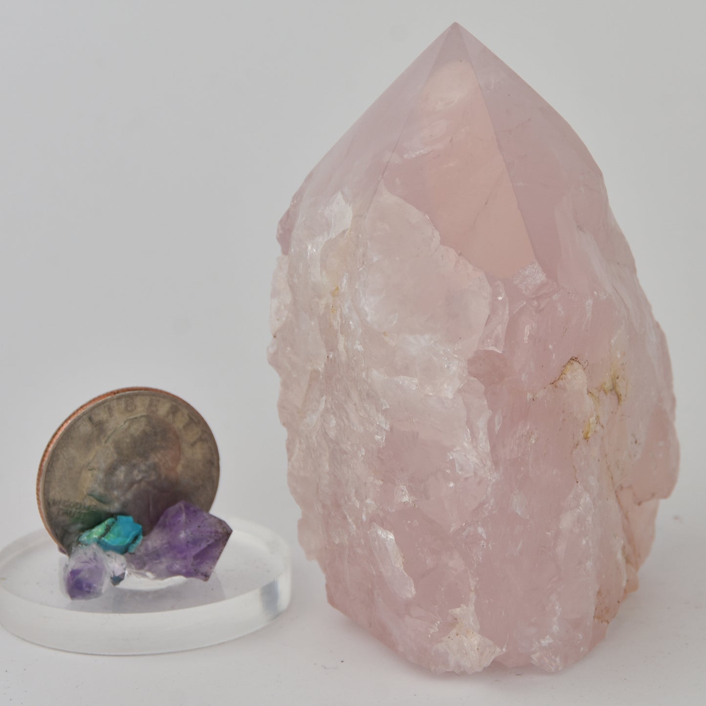 Rose Quartz Top Polished Point
