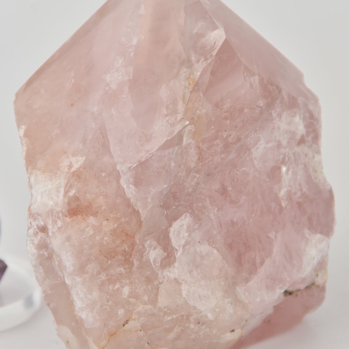 Rose Quartz Top Polished Point