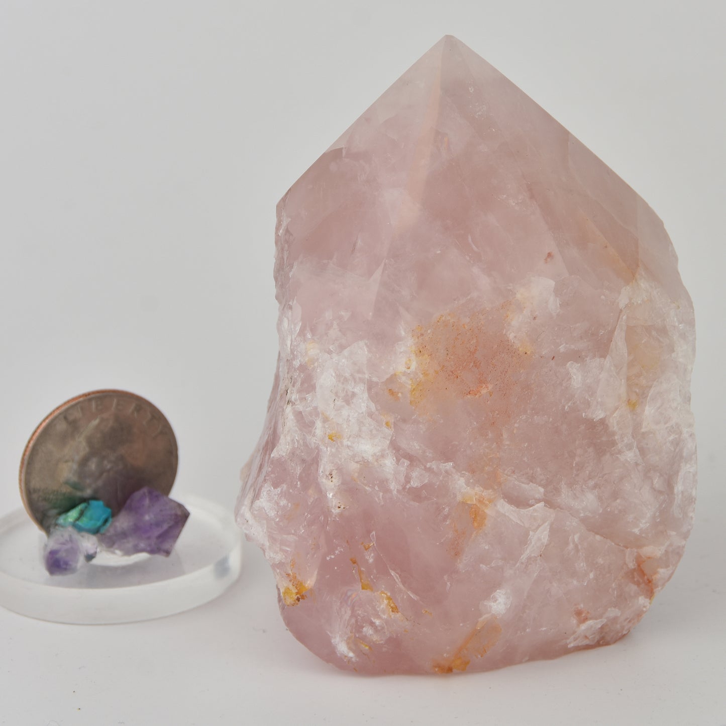 Rose Quartz Top Polished Point
