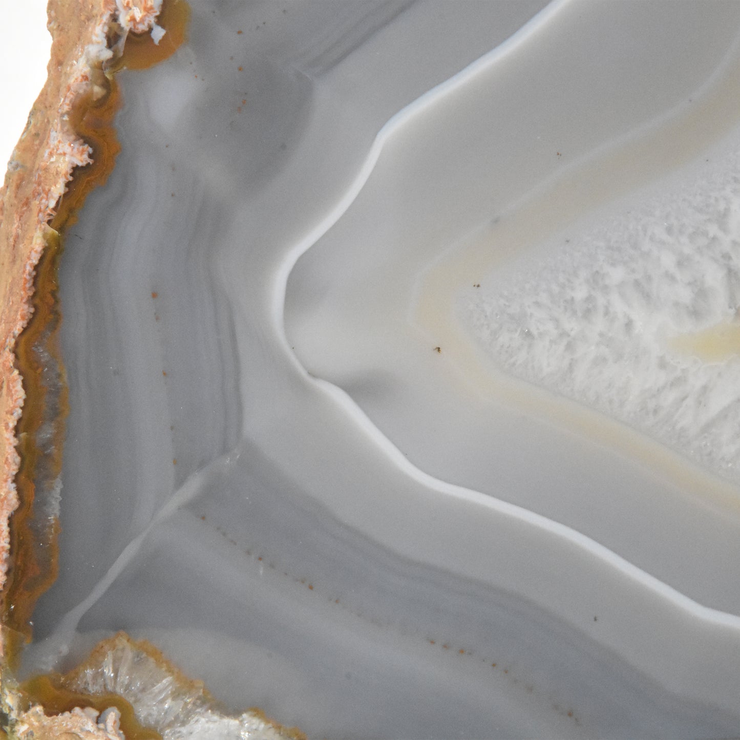 Agate Geode Center Bookend