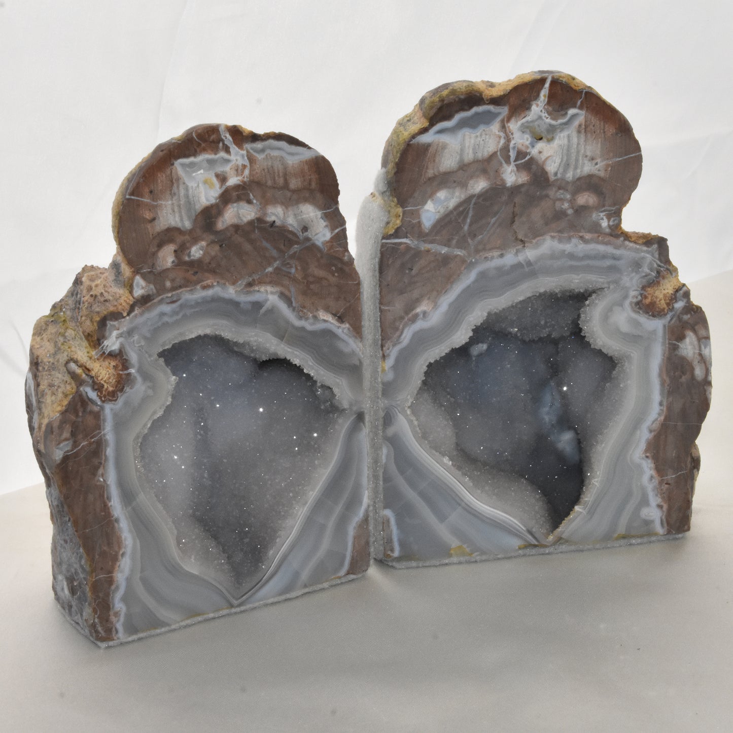 Dugway Geode Bookends