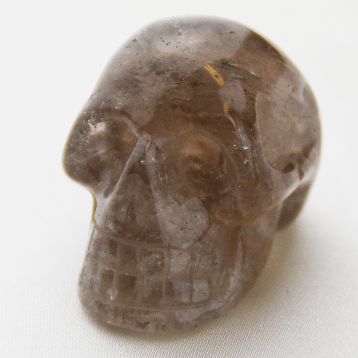 Smoky Quartz Skull