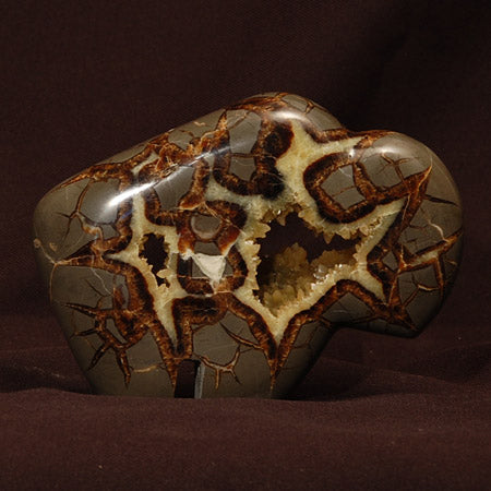 Septarian Nodule Carved Buffalo Stone Rock Carving Dragon
