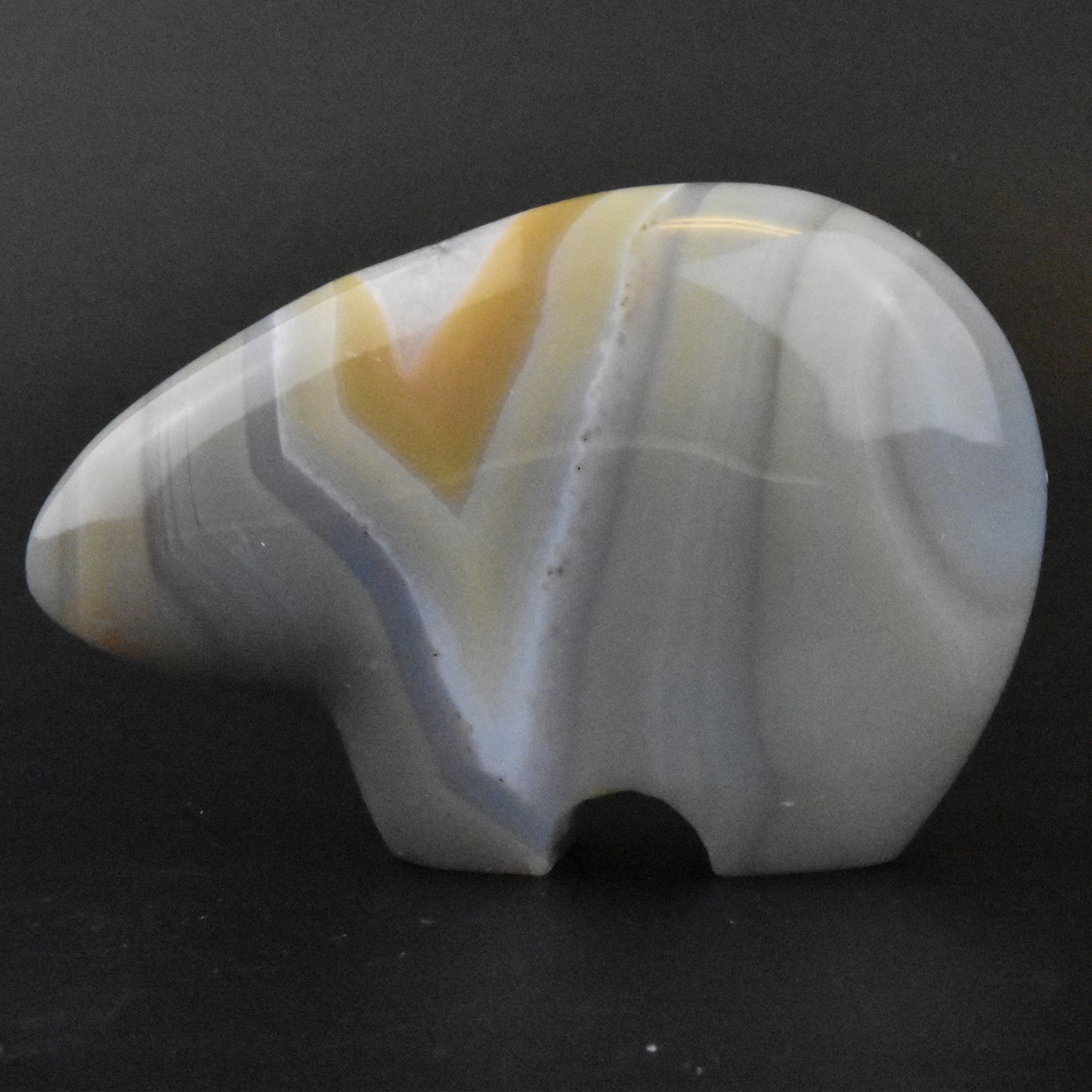 Agate Fetish Bear