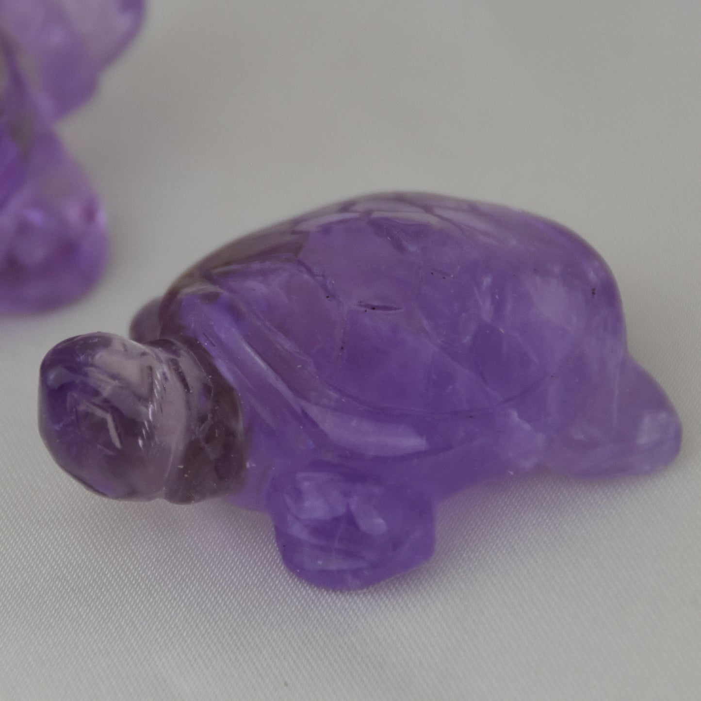 Ametrine Turtle Carvings