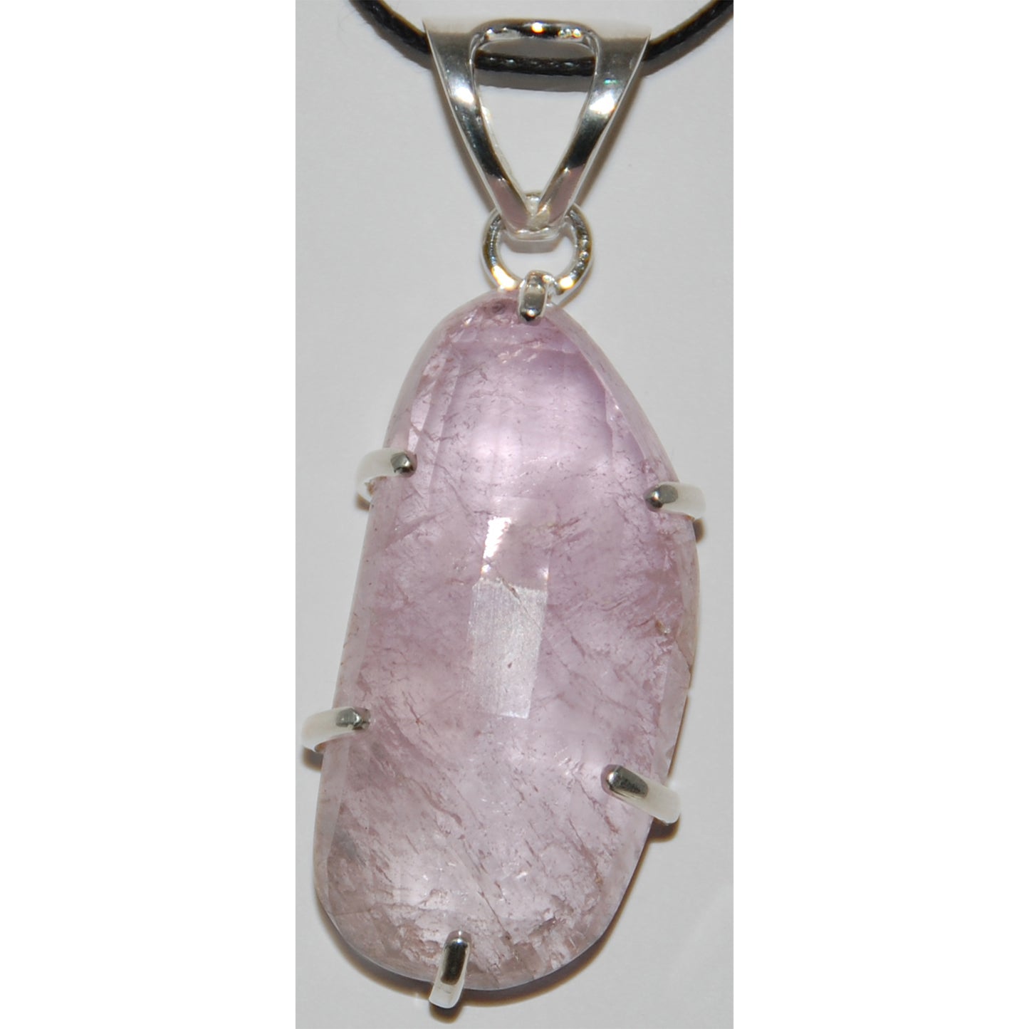 Kunzite Sterling Silver Pendant