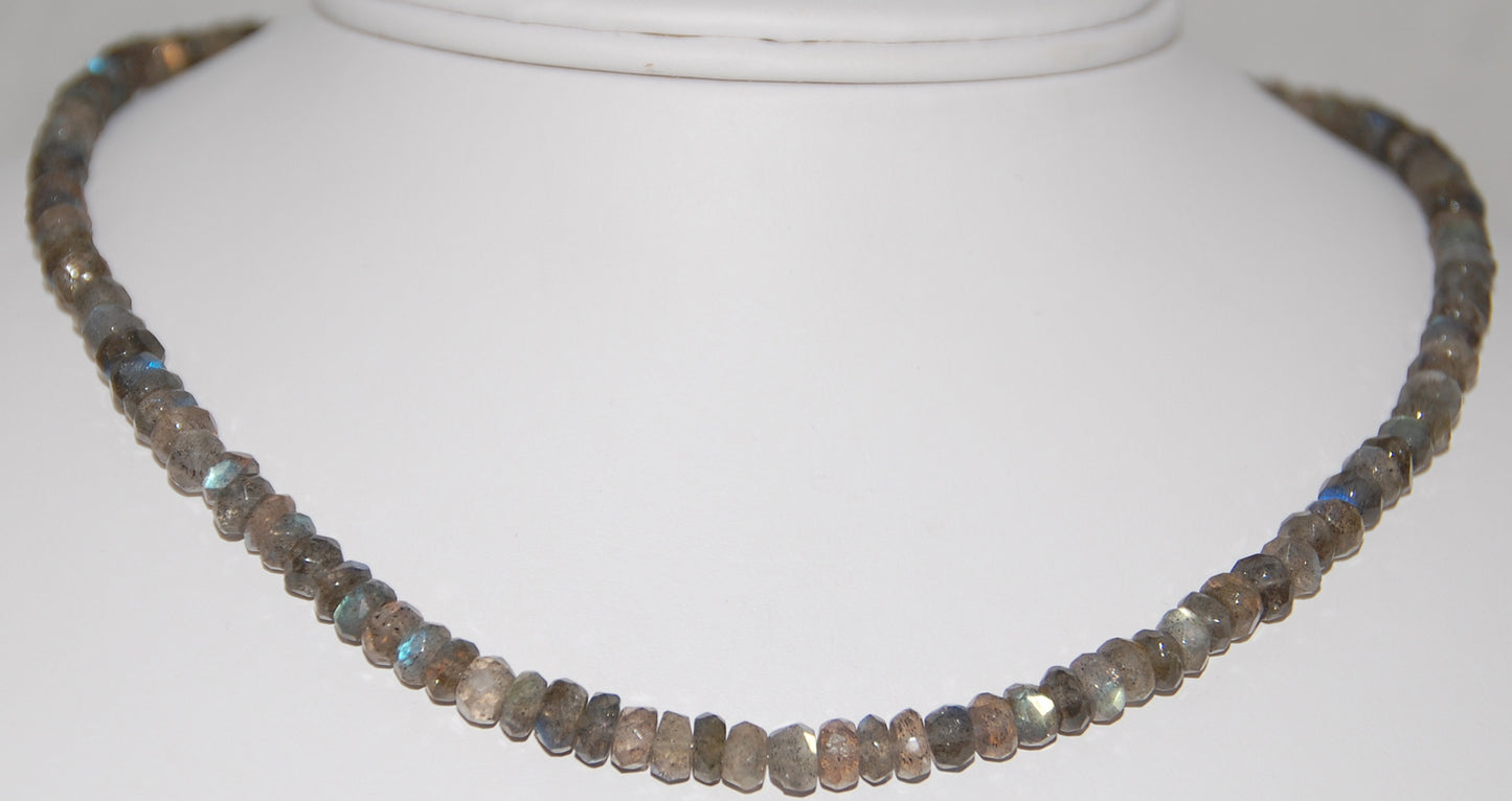 Labradorite Beaded Necklace