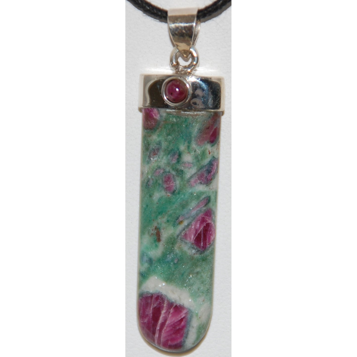 Ruby Zoisite Pendant