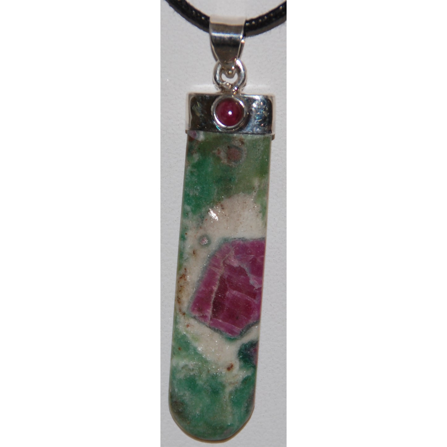 Ruby Zoisite Pendant