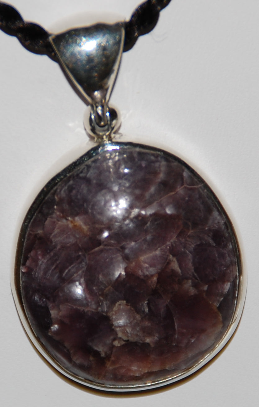 Lepidolite Pendant