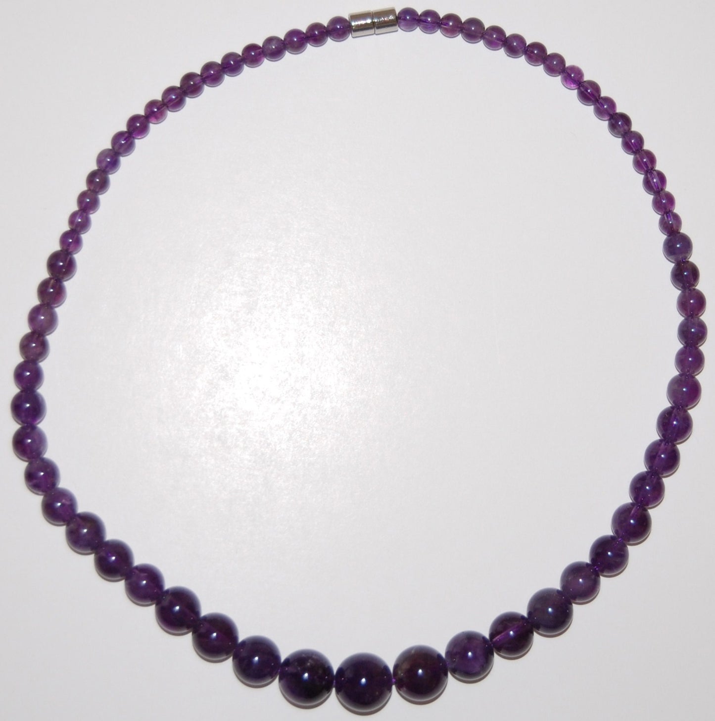 Amethyst Beaded Necklace