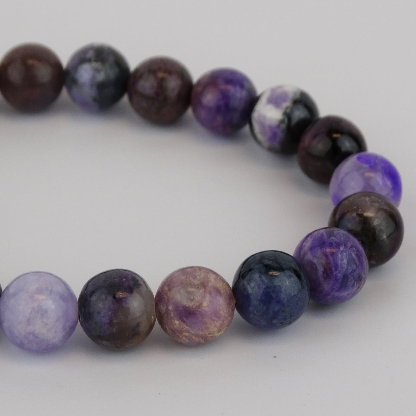 Sugilite Beaded Bracelet